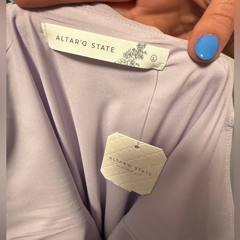 Altar'd State Soft Purple Dress - Picture 4 of 5